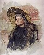Ilia Efimovich Repin It is her portrait million Lease Germany oil painting artist